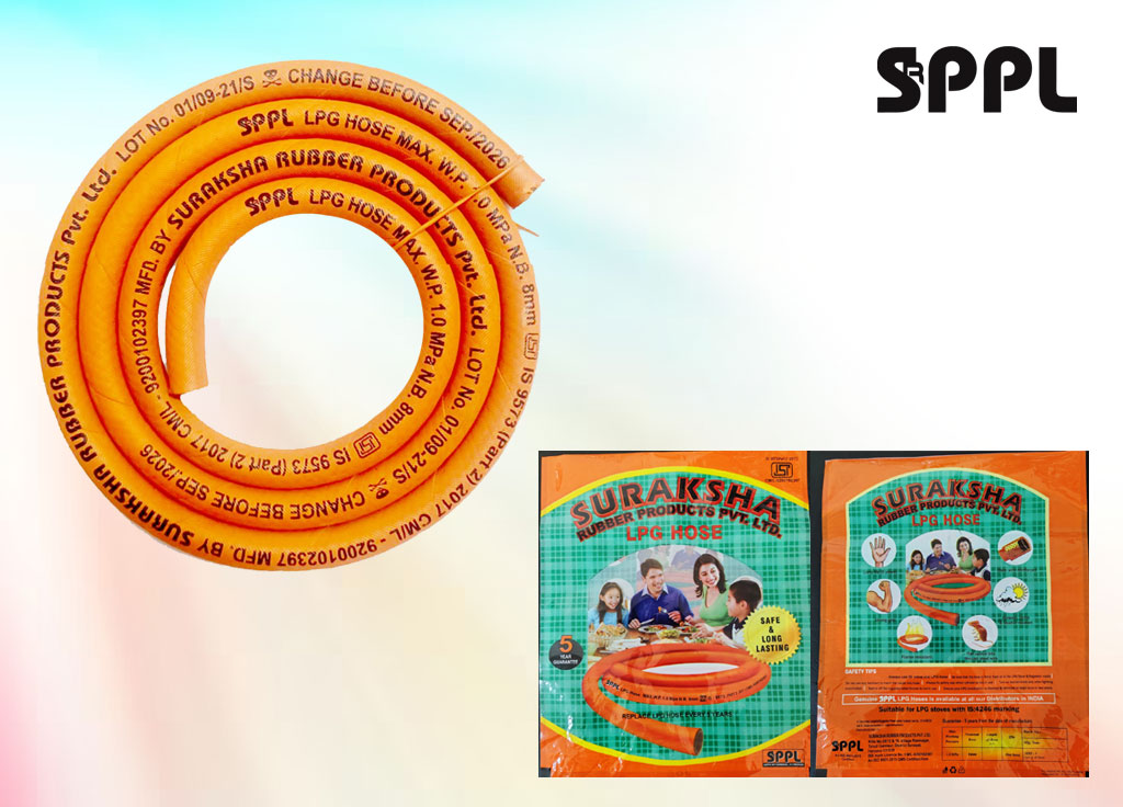Suraksha LPG Hose Pipe 1.5 meter
